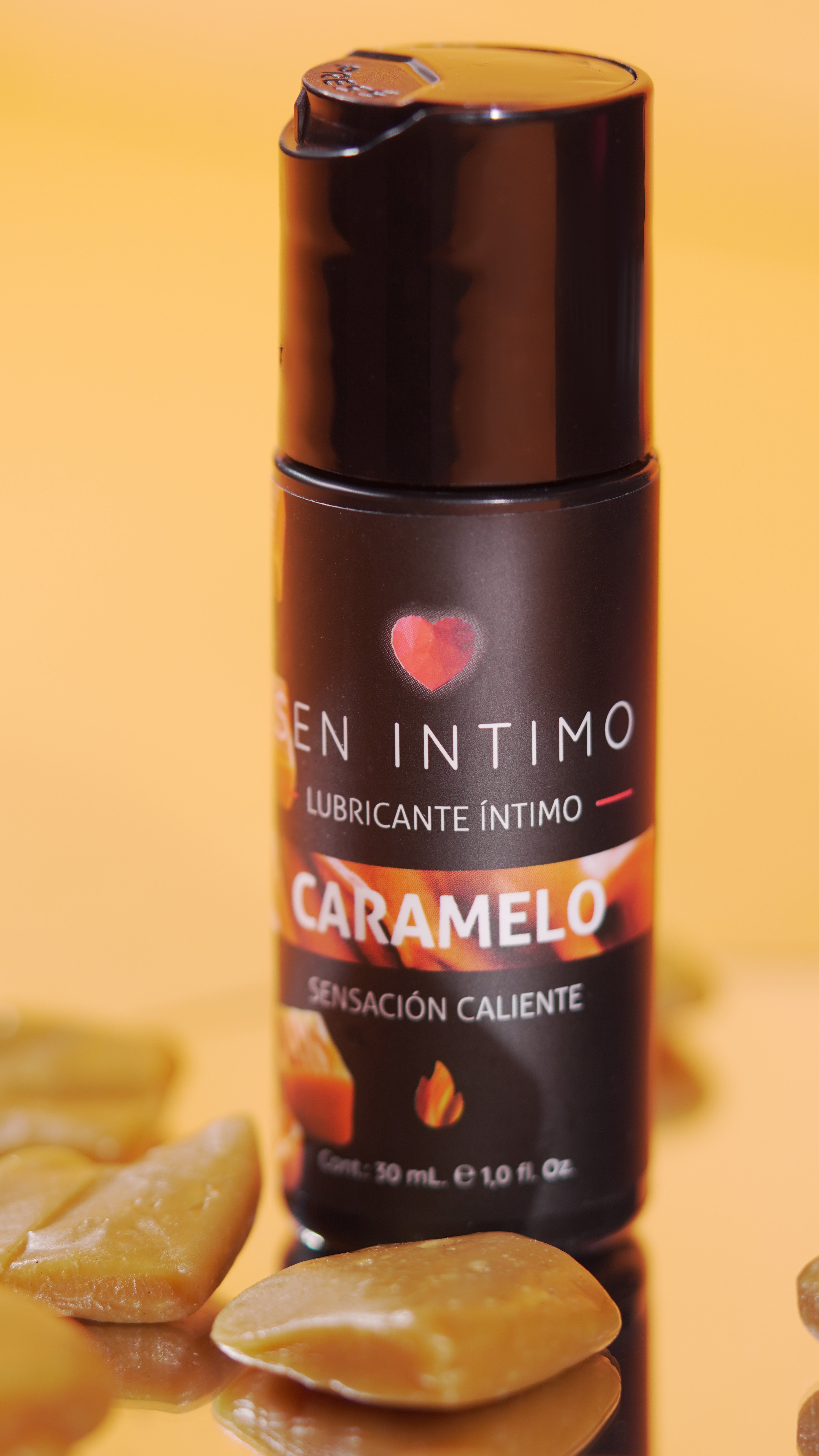Lubricante intimo sabor a caramelo